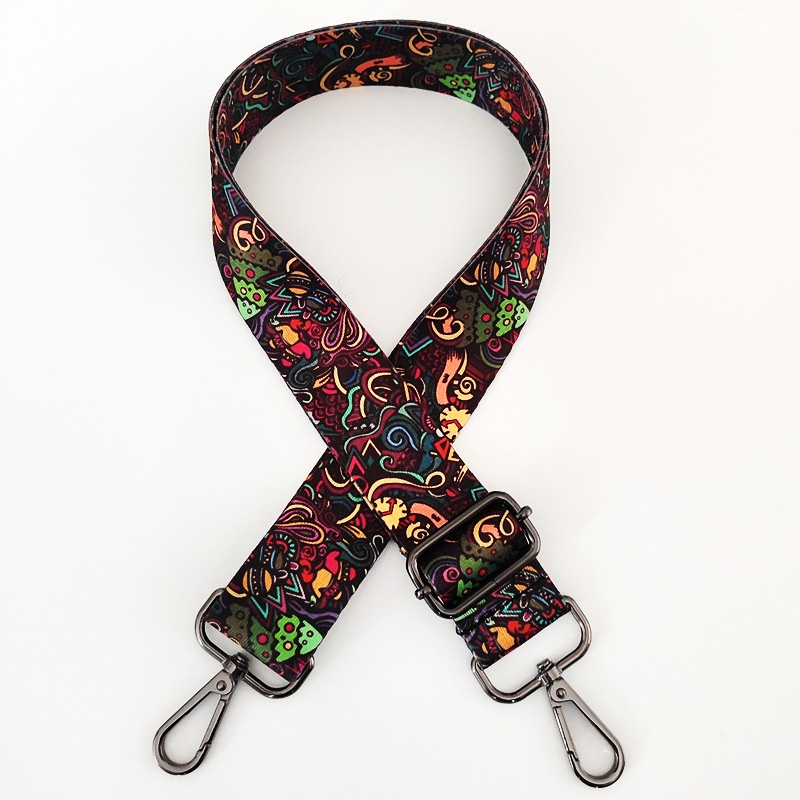 Dây Đeo Túi Xách / Đeo Vai / Hành Lý Dài 3.8cm In Họa Tiết Màu Sắc Tùy Chỉnh Thời Trang Xinh Xắn