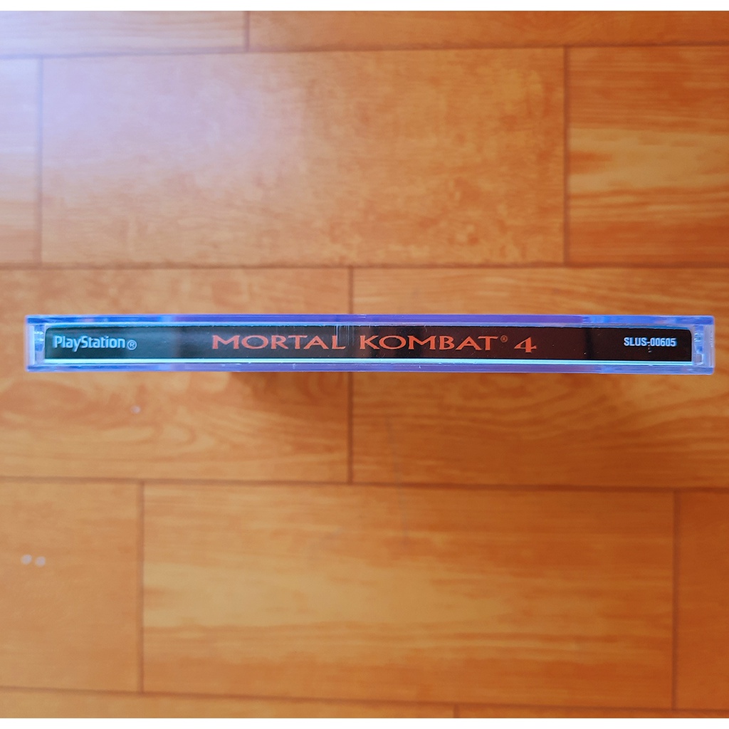 Game ps1 Mortal kombat 4 no brand