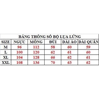 BỘ LỬNG Kate LỤA CÁNH TIÊN SIZE 45-73kg