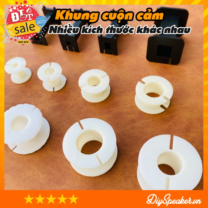 Khung cuộn cảm ,lõi cuộn cảm làm phân tần - Nhiều kích thước