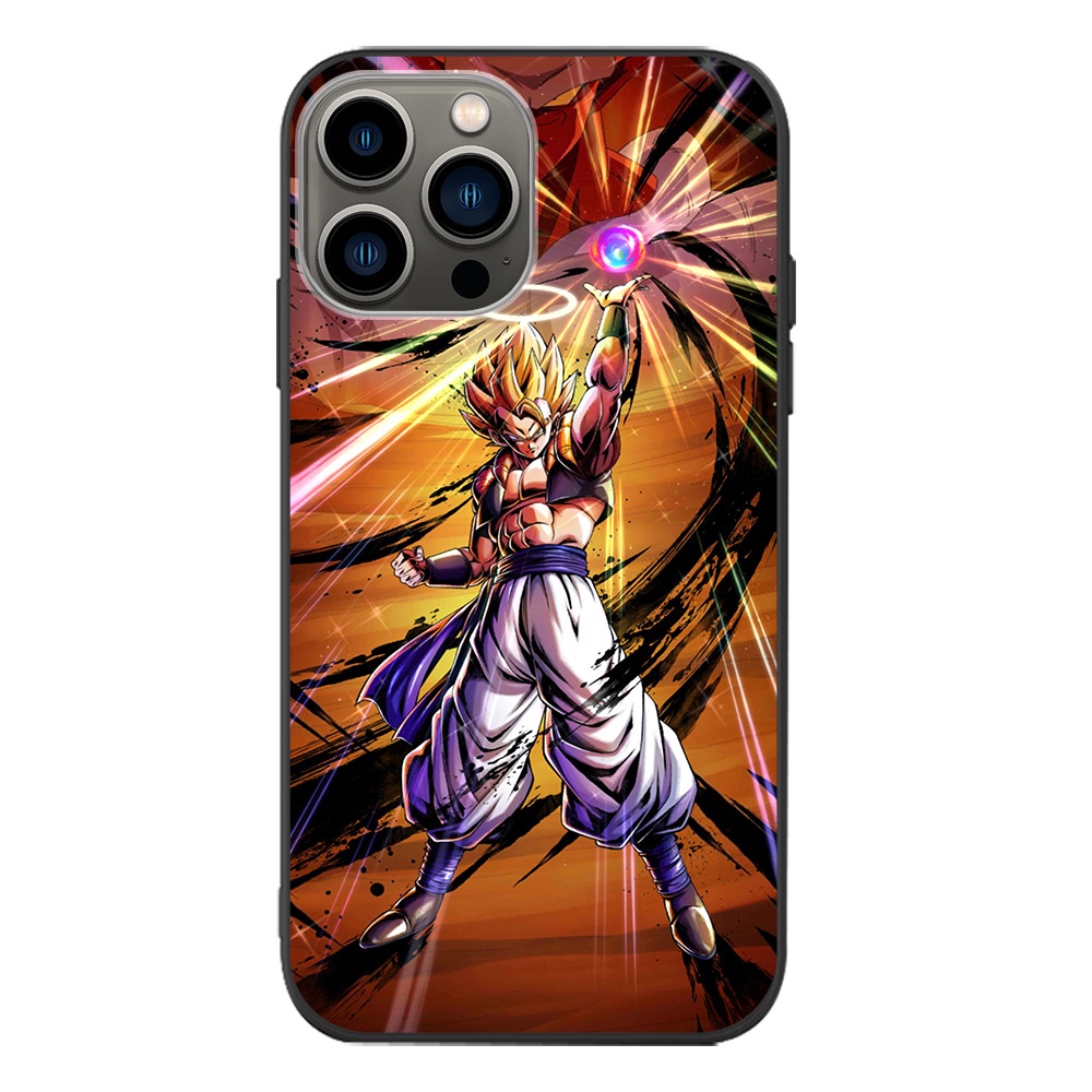 Ốp điện thoại silicone dẻo in hình Goku Dragon ball thích hợp cho iPhone 14/13/12/11 Promax/pro