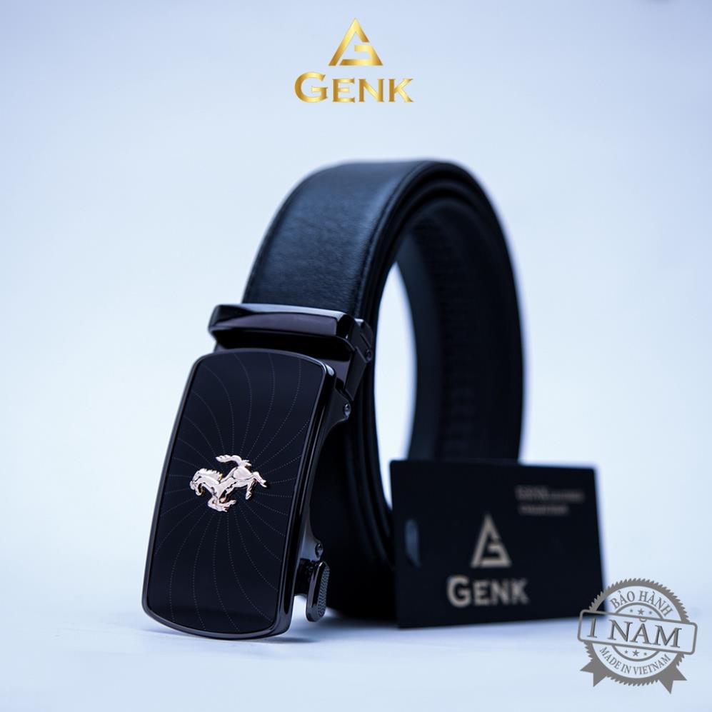 Thắt Lưng Nam Da Nappa Nguyên Thuỷ Cao Cấp Genk-GDL15 ®️