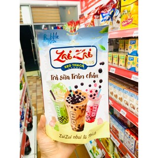 Thạch zai zai vị trà sữa trân châu Đức Hạnh gói 320g