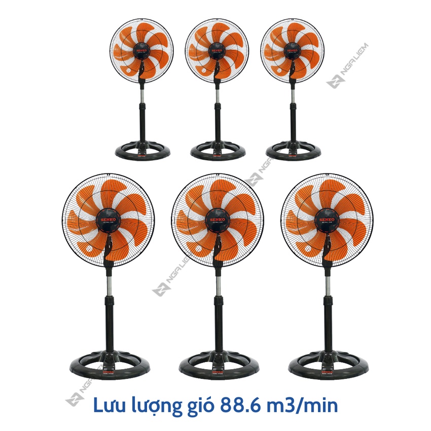 Quạt Lỡ Thân Sắt LTS1636 SENKO