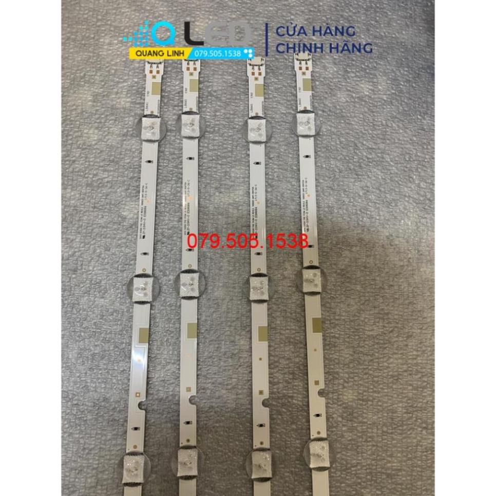 Thanh LED Tivi samsung 49J5200 / 49J5000/ 49M5000A / 49M5300A  - 1 bộ 8 thanh 4A+4B - LED MỚI 100% n