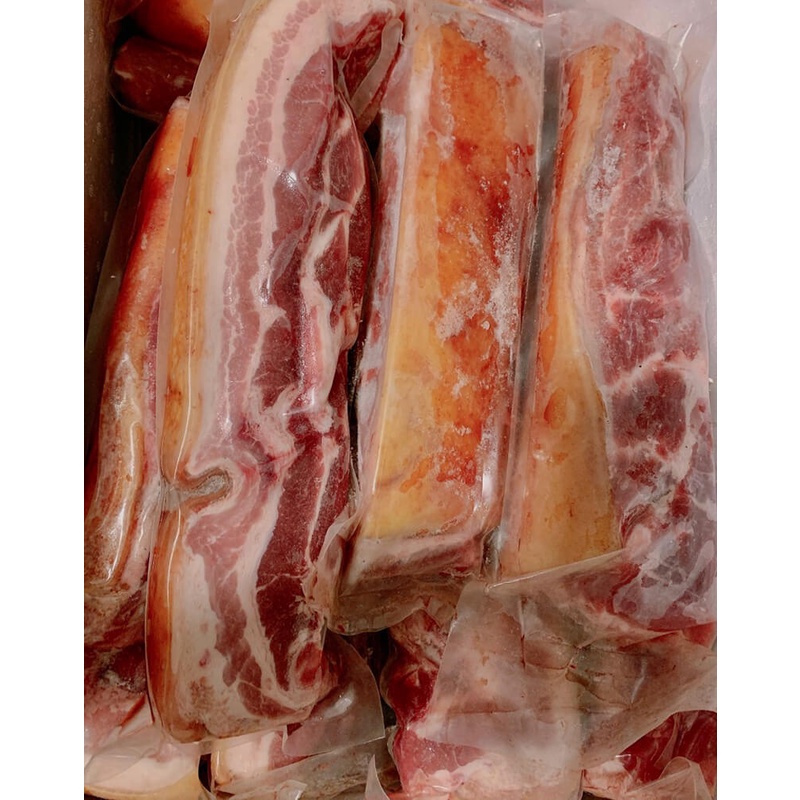 Ba Chỉ Heo Rừng Lai Gói 1Kg_ Dai , Ngon