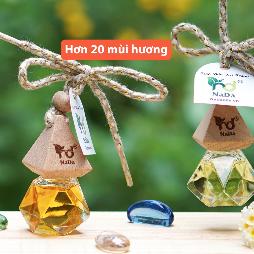 Túi treo tinh dầu NADA OILS | 20 Mùi hương từ tinh dầu thiên nhiên 100% | Kiểm định QUATEST 3 | Khử mùi, Tạo hương