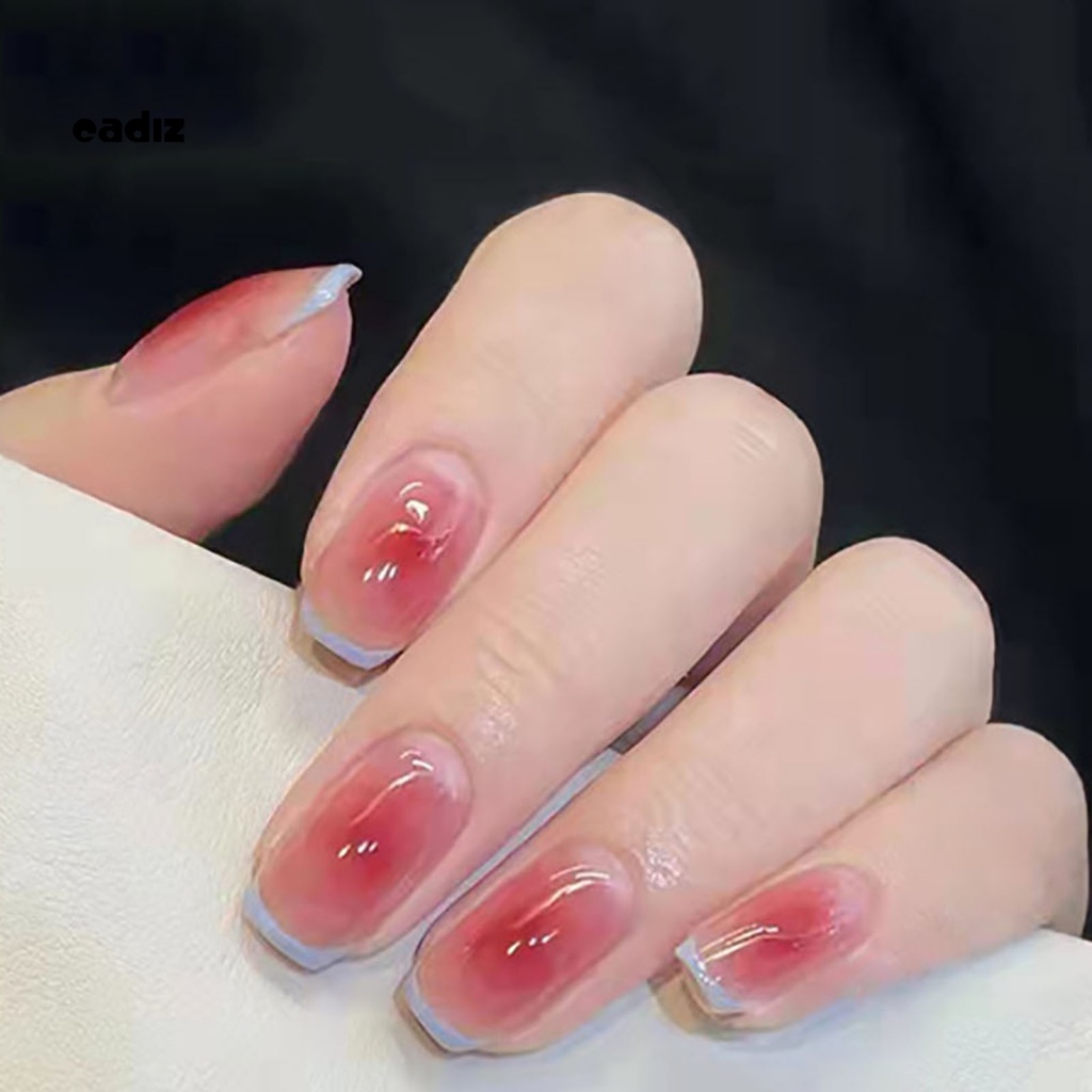 1 Bộ Móng Tay Giả Có Thể Đeo Với Keo Siêu Mỏng