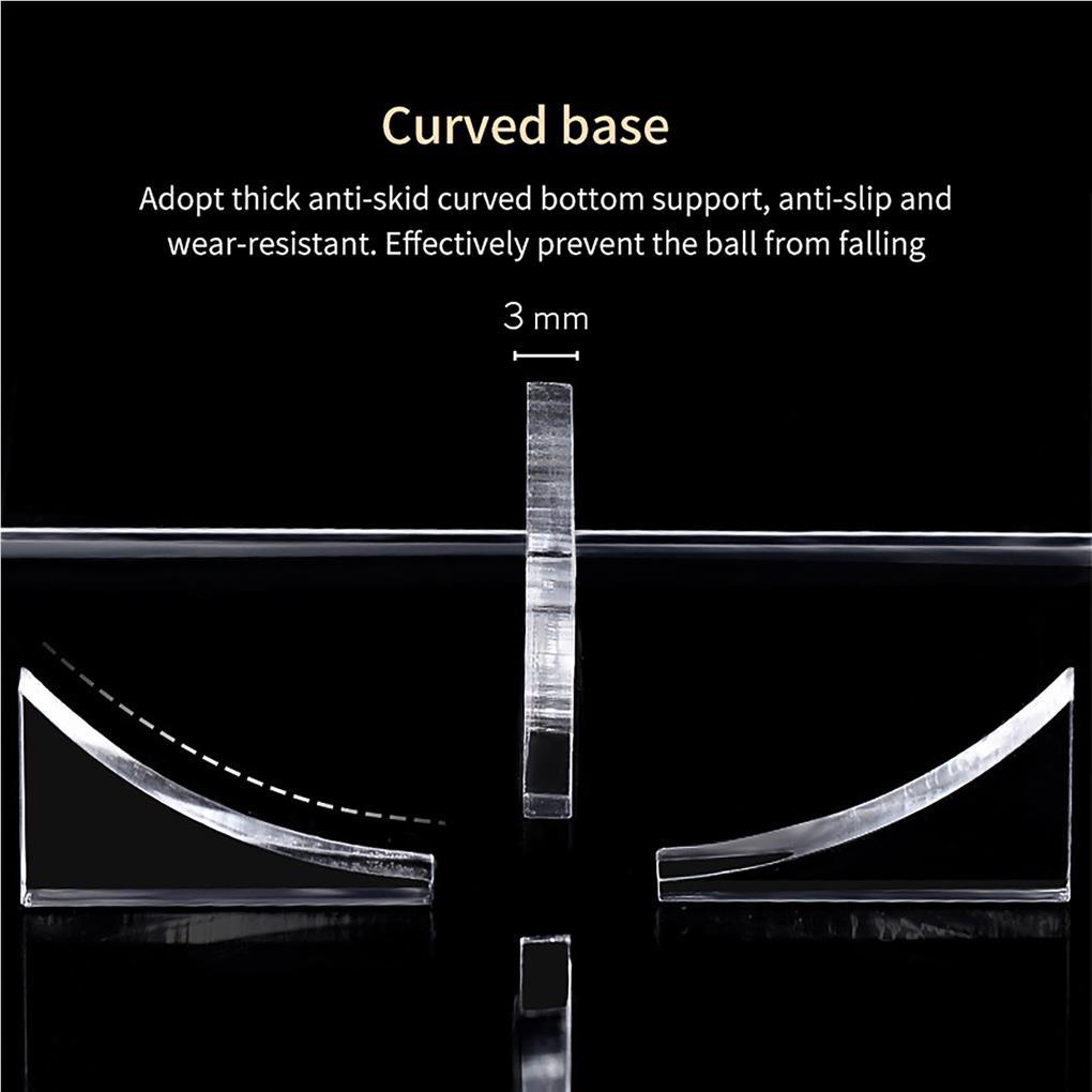 Hộp Đựng Bóng Chày Trong Suốt Chống Bụi 80mm Tiện Dụng Sự Bảo Vệ