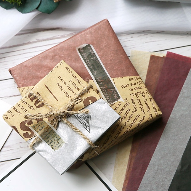 Giấy tissue khổ A5  theo tone màu, họa tiết - Đọc kỹ mô tả sản phẩm