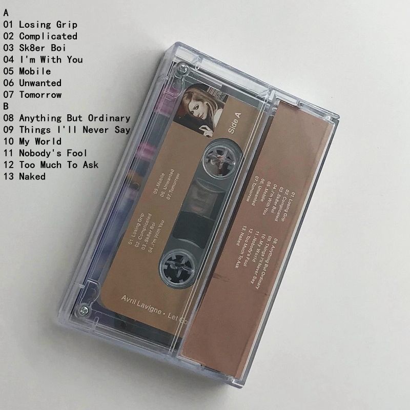 Băng Keo Sưu Tập Tiếng Anh Mới t1101 z01 avril lavigne