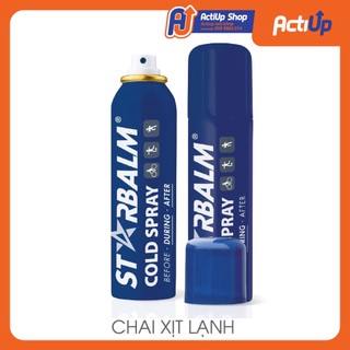 Chai xịt lạnh starbalm cold spray 150ml - actiup.net