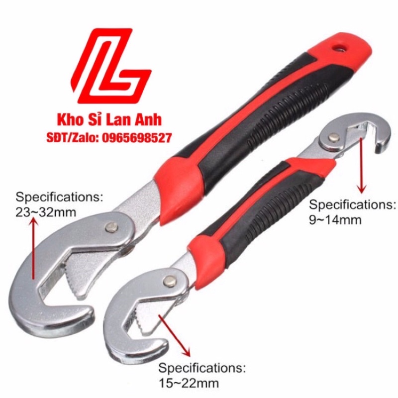 Bộ Cờ Lê Mỏ Lết Đa Năng 2 Chi Tiết