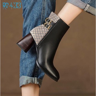 Giày boot cổ cao thời trang ro433