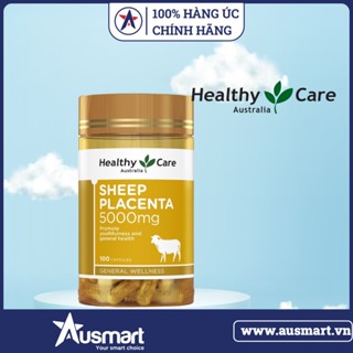 [CHÍNH HÃNG ]  Viên Uống Nhau thai cừu của Úc Healthy Care Sheep Placenta 5000mg 100 viên