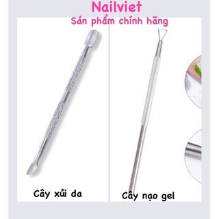Cây xủi đẩy da nạo gel thép không gỉ