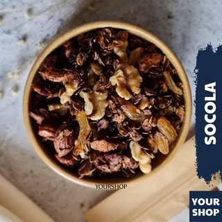 Granola Siêu Hạt Quả Choco Bana - Ngũ Cốc Ăn Sáng/Ngũ Cốc Ăn Kiêng Giảm Cân Yourshop