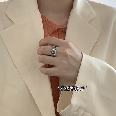 Nhẫn Thắt Lưng Thiết Kế Mở Phong Cách Retro Thời Trang Cho Nữ