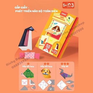 Đồ chơi gấp giấy thủ công Mideer cho bé từ 3+