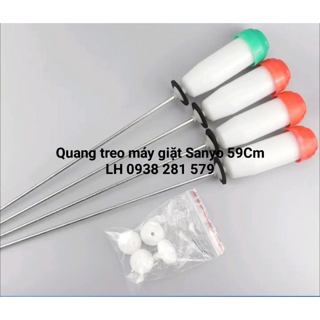Bộ quang treo, gióng treo máy giặt Sanyo 59 cm