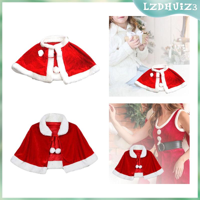 Áo Choàng Nhung Hóa Trang Ông Già Noel / Giáng Sinh lzdhuiz3