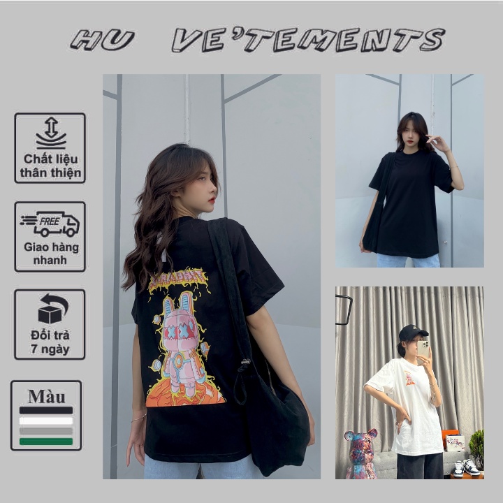 Áo thun Unisex X-RABBIT Tay Lỡ Chất 100% Cotton Cao Cấp Form Rộng Đẹp Unisex Mặc Đôi Mặc Cặp Cho Nam Nữ.