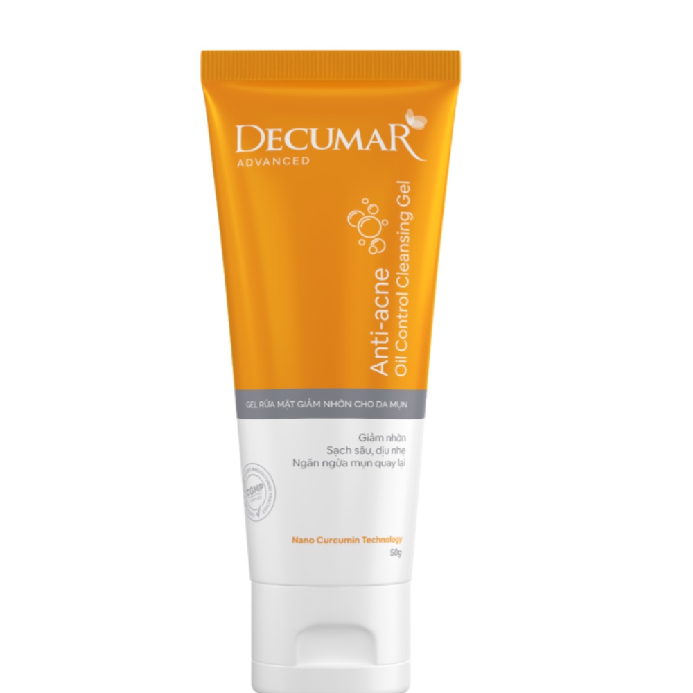 Decumar Clean Gel rửa mặt ngăn ngừa mụn