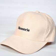 Mũ lưỡi trai nhung mịn thêu chữ Memorie , Nón kết phong cách Ulzzang form unisex nam nữ N21