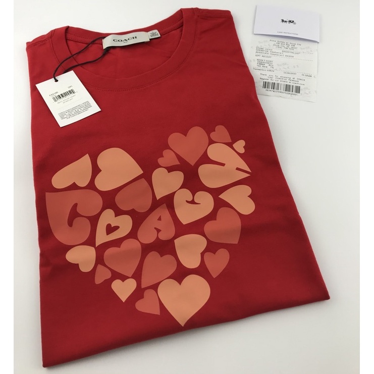 Áo Thun cotton Cổ Tròn Ngắn Tay In Logo love Thời Trang Unisex