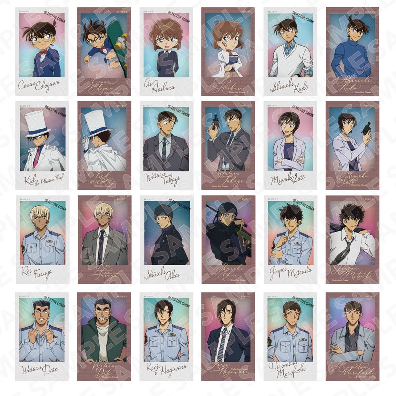 Gói nhân phẩm mini bromide conan vol 1, vol 2