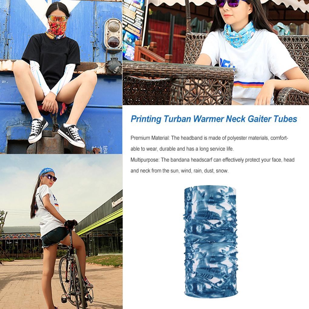 Khăn Choàng Cổ Che Mặt Giữ Ấm Chống Gió Không Đường May Thích Hợp Làm Quà Tặng Đi Xe Đạp / Leo Núi Ngoài Trời Cho Nữ