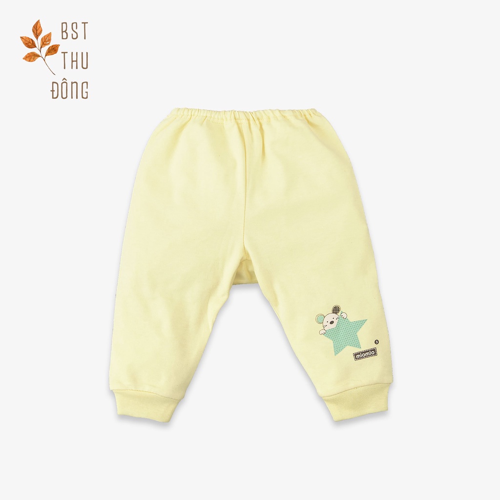 Đồ Sơ Sinh Thu Đông MIOMIO, Họa Tiết: Ngôi Sao Cho Bé Trai Bé Gái (Từ 0-12 tháng), Vải Interlock Cotton