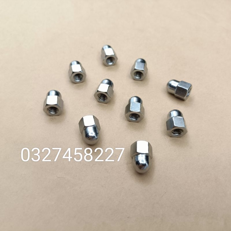 Ốc tán bắt cổ pô 6mm xe DREAM , WAVE, FUTURE ....zin honda