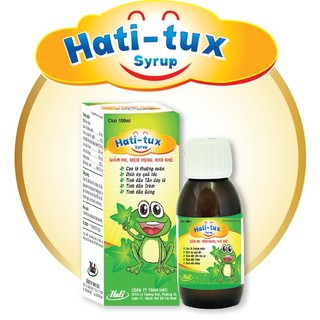 Hati - tux syrup - hỗ trợ giảm ho