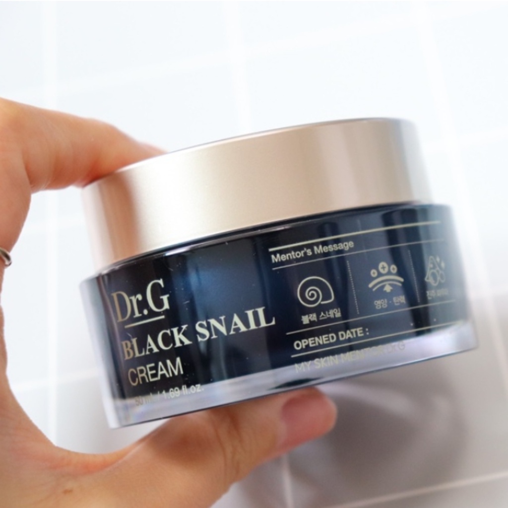 Dr.G Black Snail Cream 50ml / Korean Cosmetics