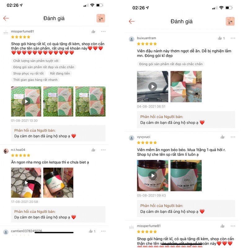 Viên Mầm Tăng Vòng 1 ZuYu ❤️ Hộp 300v  Kèm Nhiều Quà Tặng Hấp Dẫn