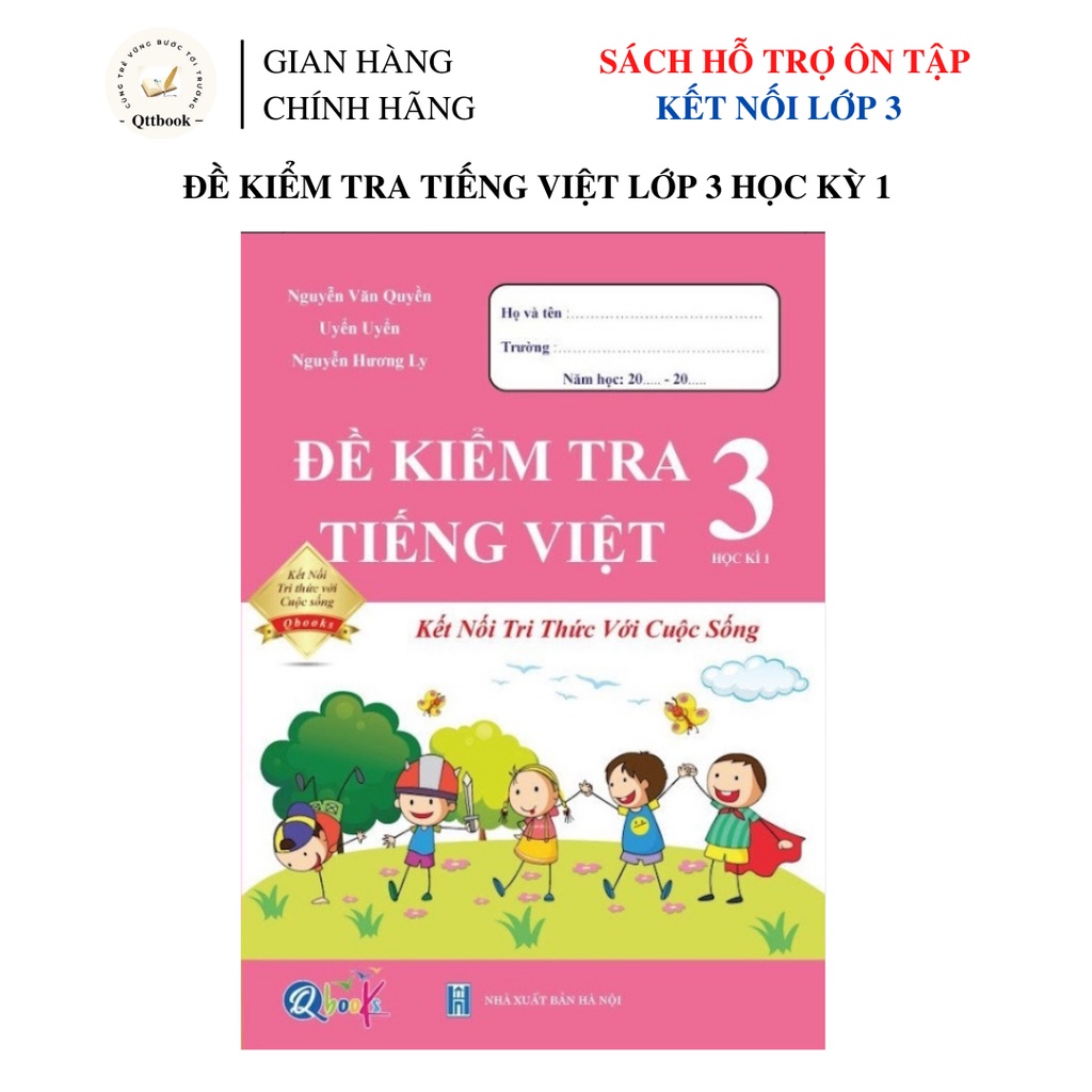 Sách -  - Đề kiểm tra tiếng việt 3 học kì 1