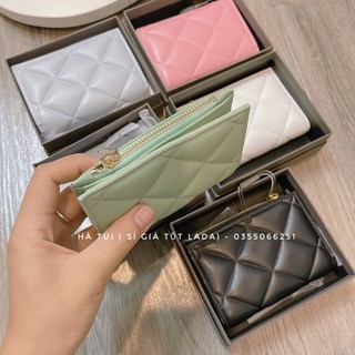 Ví Ci kay trám nhỏ da mềm ( Có hộp )