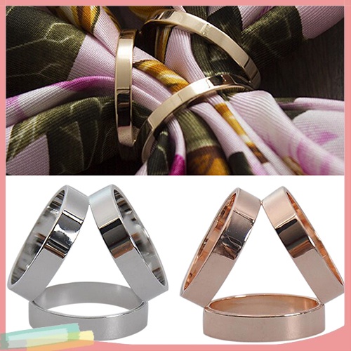 Kẹp Khăn Quàng Cổ Đính Đá Thời Trang Cho Nữ