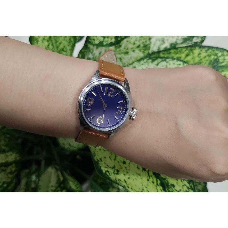 ĐỒNG HỒ SI NHẬT CHÍNH HÃNG DA DÀNH CHO NAM TAY NHỎ - THƯƠNG HIỆU DEEPDYED (MÁY NHẬT)