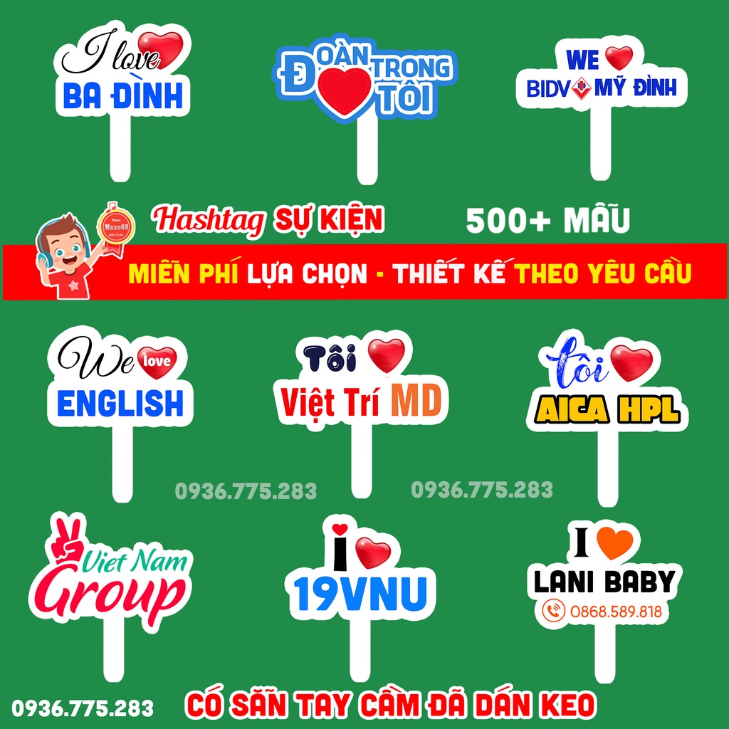 Hashtag Spa, Shop, cửa hàng - MIỄN PHÍ thiết kế