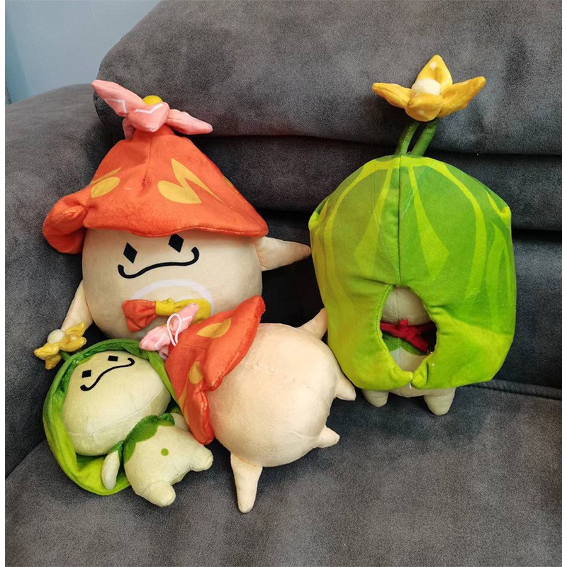 Thú Nhồi Bông Hình Nhân Vật Jason Genshin Va Chạm Aranara Kích Thước 15 / 30cm