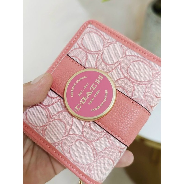 Ví COACH - Lonnie Small Zip Around Wallet siêu cưng