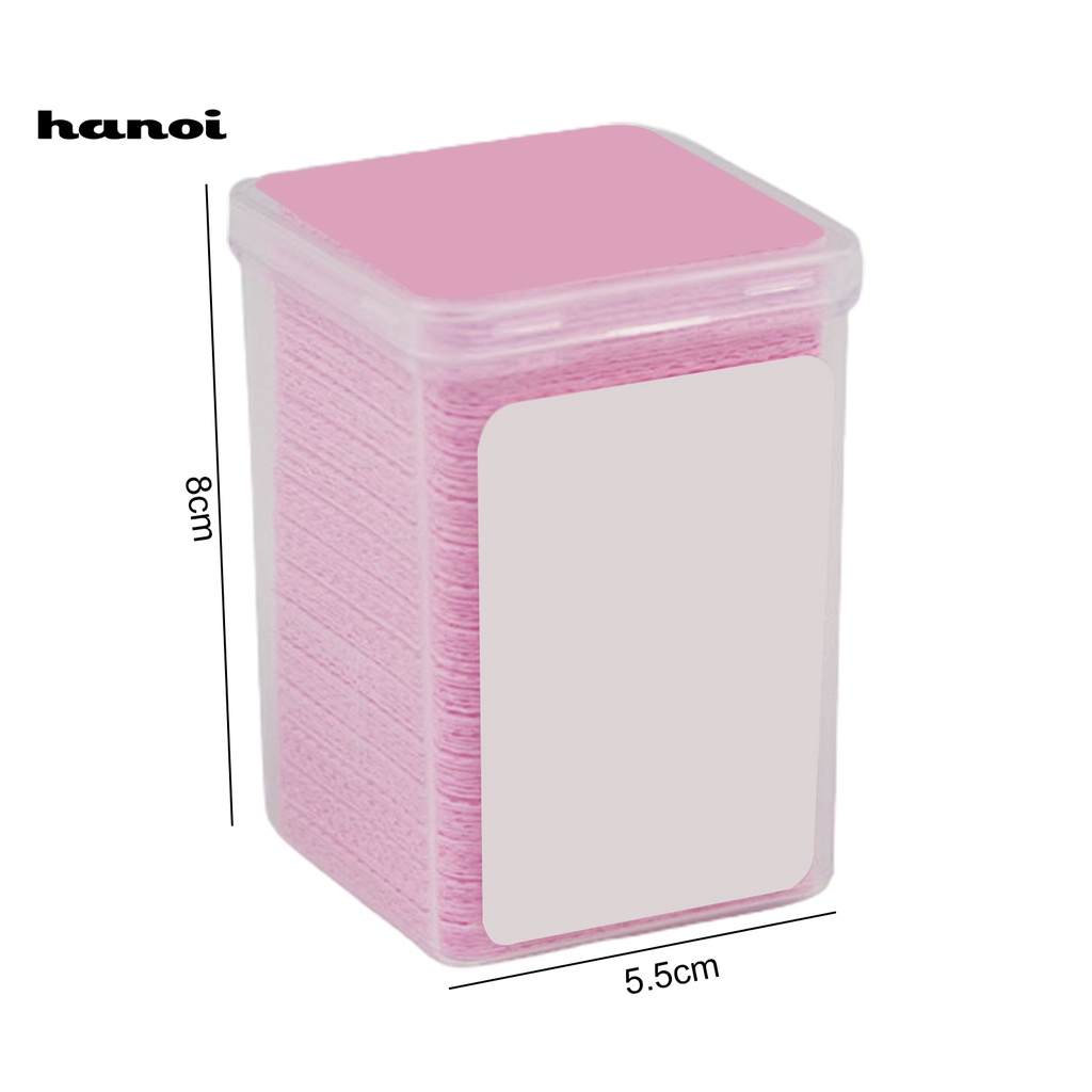 Hộp 200 Miếng Bông Tẩy Trang Bằng Vải Không Dệt Mềm Mại Linh Hoạt Cho Nữ