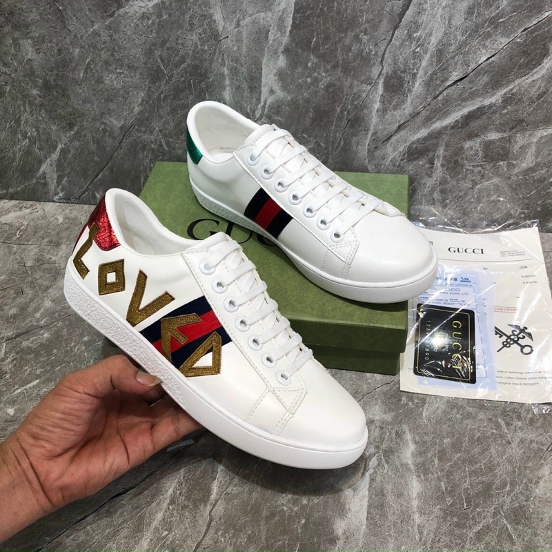 Giày sneaker nam Gc Loved chữ thêu bản nới hot trend 2022