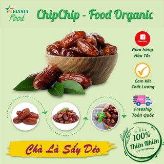 Chà là sấy dẻo Food Organic dùng ăn vặt, ăn kiêng lành mạnh đầy đủ dinh dưỡng rất tốt cho sức khỏe 100g,200g,500g