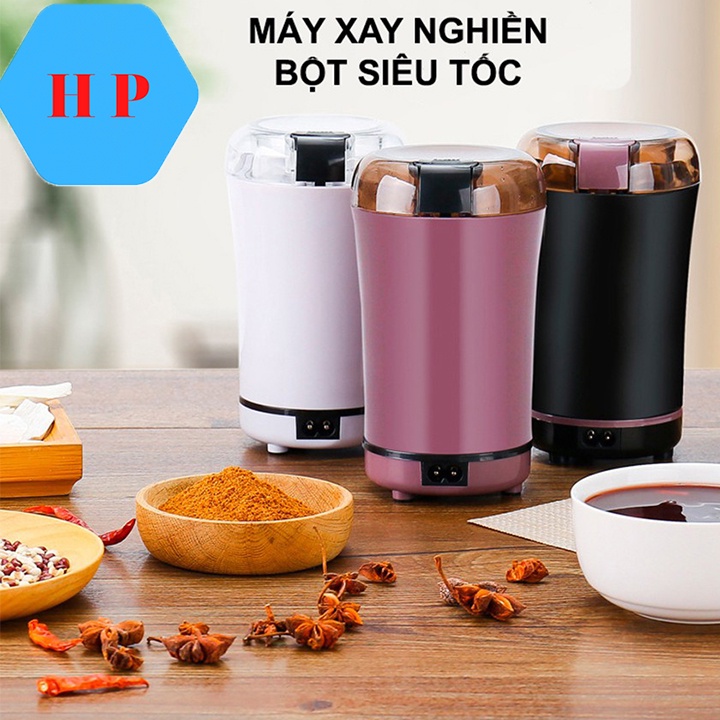 Máy xay ép hạt khô mini đa năng siêu tốc - nghiền hạt cà phê,ngũ cốc,đậu nành dể sử dụng không cần lắp ráp (BH 6 tháng)