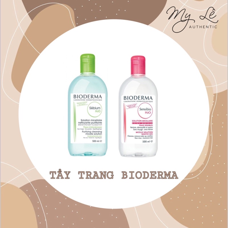 Tẩy trang BIO.DERMA Pháp 500ml