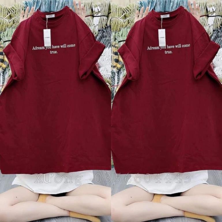 Áo Thun Cotton Khô 3158 Form Rộng Nam Nữ Unisex Adream