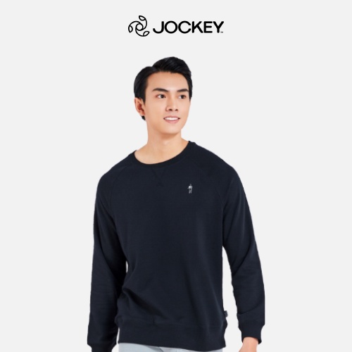 Áo Sweater Nam Jockey Chống Nhăn Màu Đen USA Originals - J1178